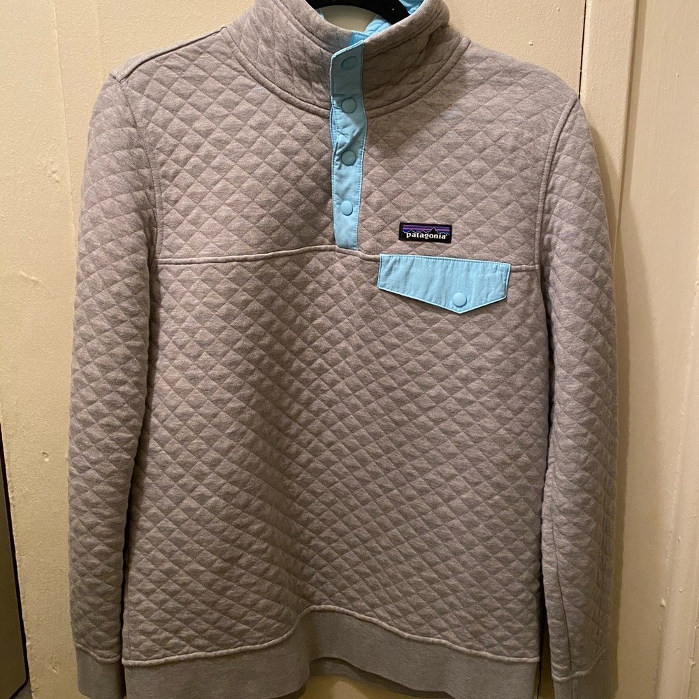 PATAGONIA COTTON QUILT SNAP-T PULLOVER